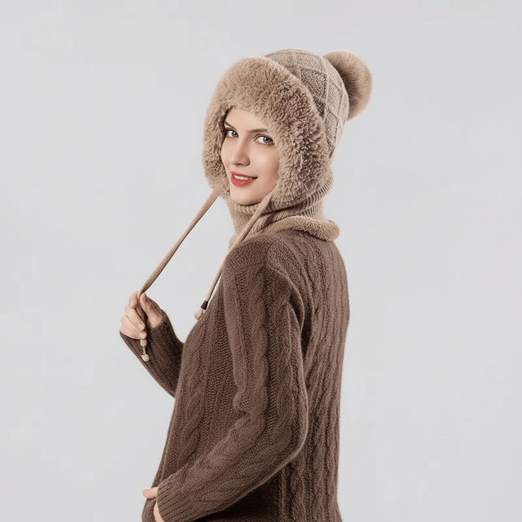 Pasamontañas Térmico 3 - en - 1 Shermosa™ | Gorro + Braga + Cubrebocas Ultrasuave - SHERMOSA